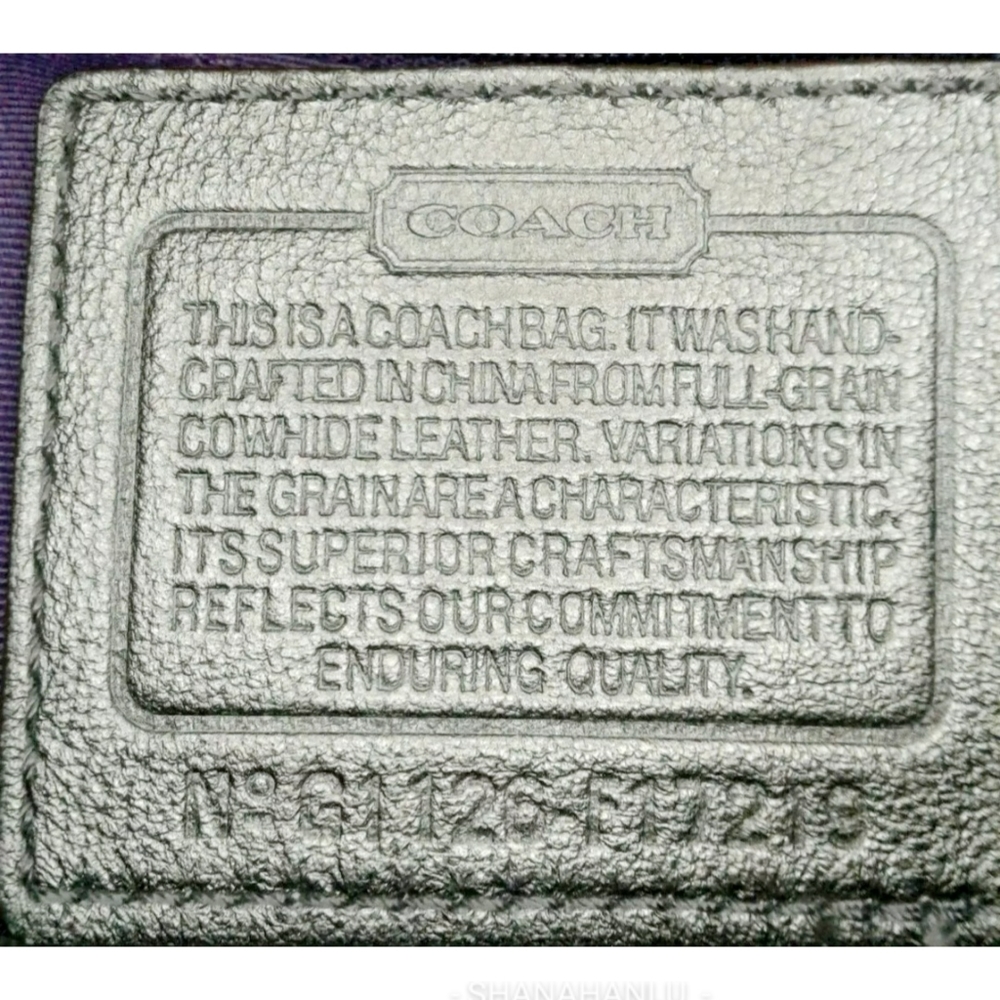COACH F17092 Leather Soho Boho Shoulder Bag - Picture 4 of 5